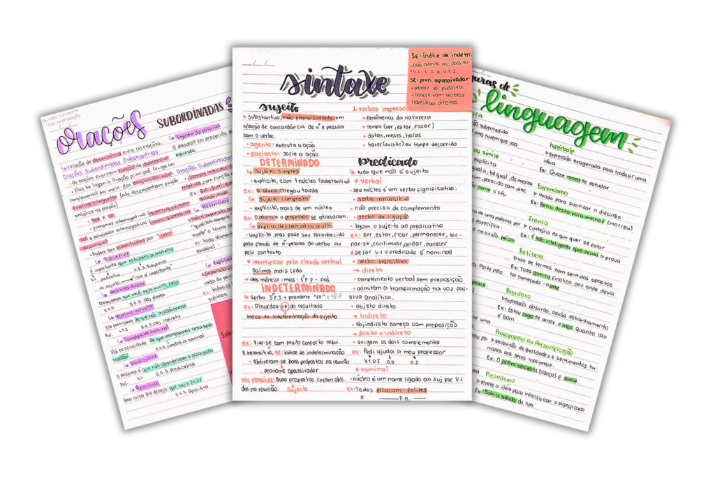 Resumos de Português ENEM 2025